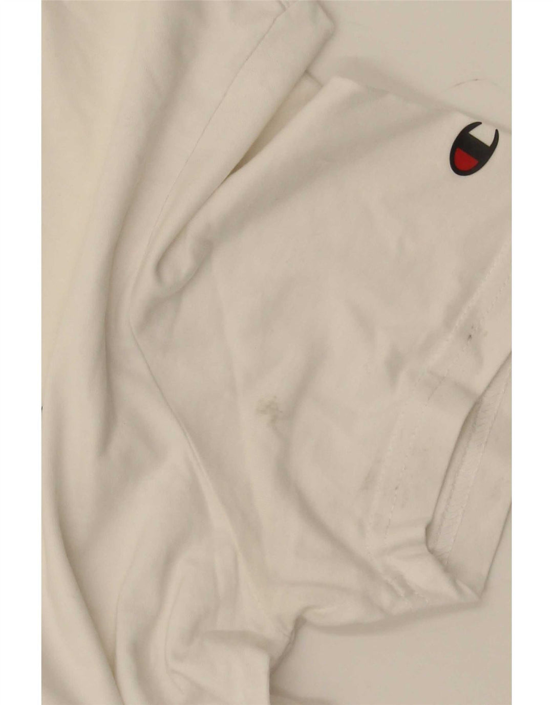 Champion Herre T-Shirt Top Lille Hvid