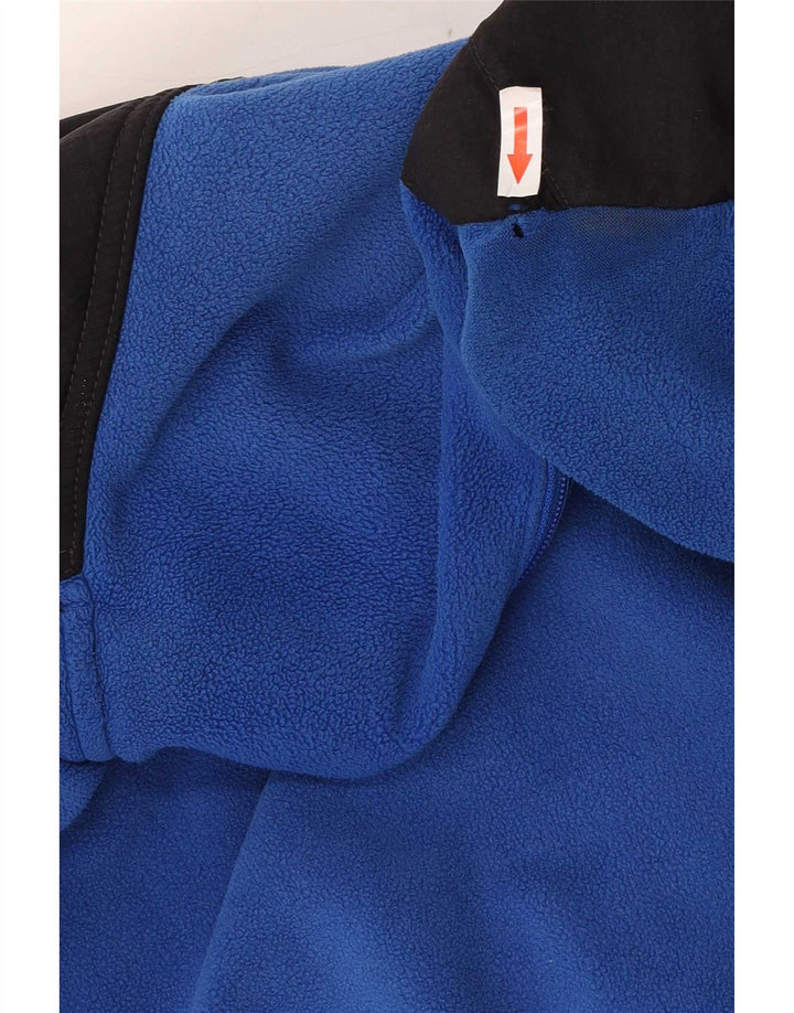 Columbia Herre Titanium Fleecejakke UK 38 Medium Blue Colourblock