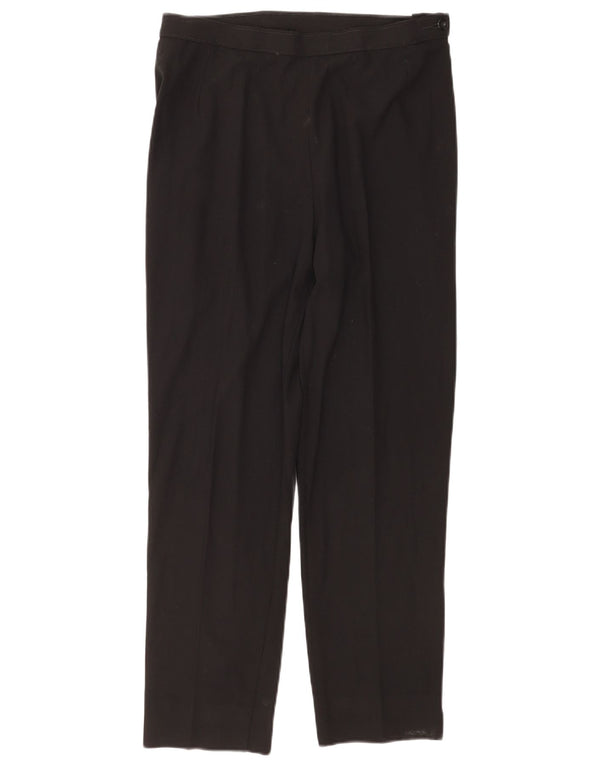 Marks & Spencer Lige fritidsbukser til kvinder UK 14 Large W32 L29 Sort