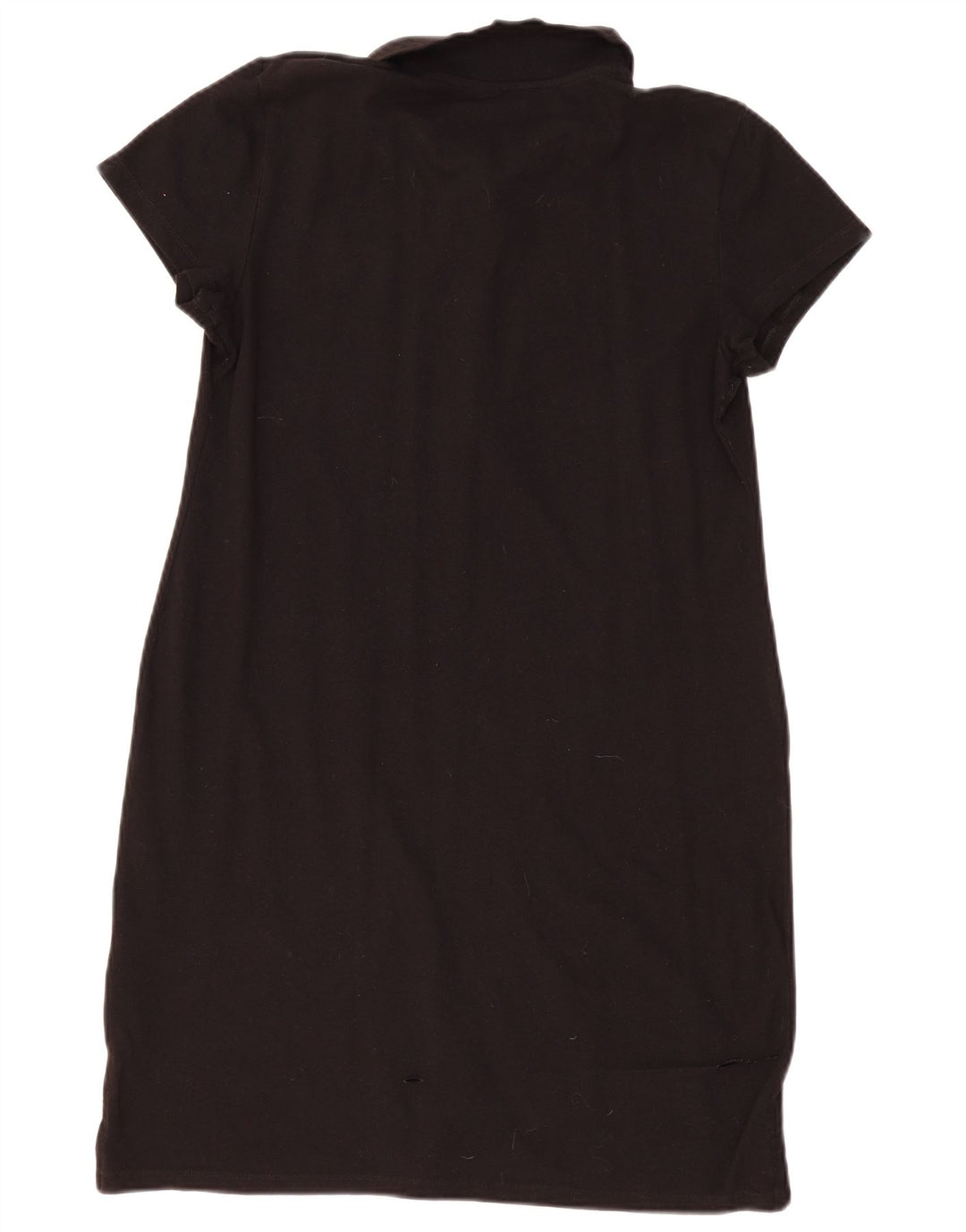 Dkny Dame Polo Dress UK 14 Large Black Bomuld