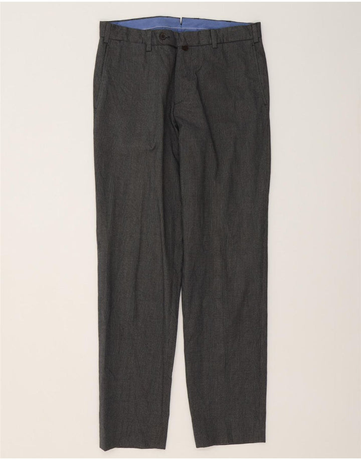 MASSIMO DUTTI Herredragtbukser EU 40 Medium W31 L31 Grå Houndstooth