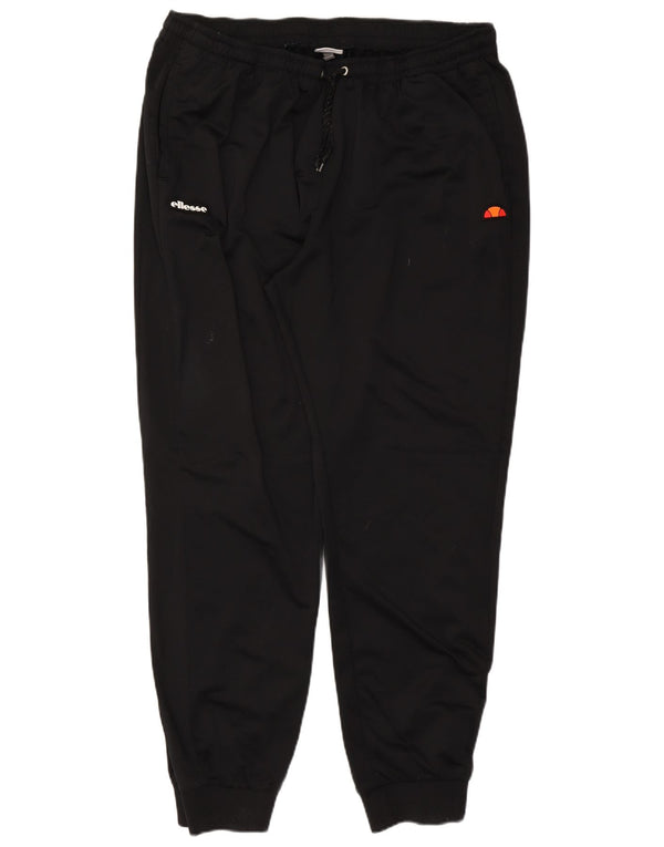 Ellesse Herre træningsdragt Bukser Joggers UK 46/48 XL Sort Polyester