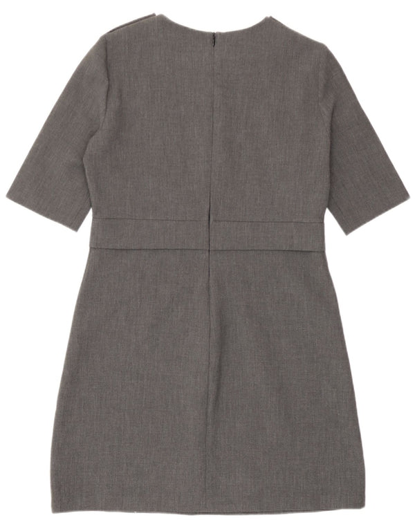 Zara Womens Shift Dress UK 12 Medium Grå