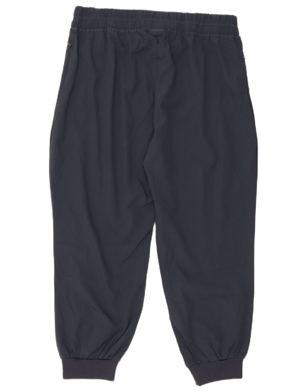 FILA Womens Crop Tracksuit Trousers Joggers US 14 XL  Navy Blue Polyester