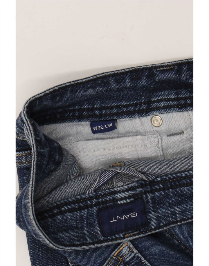 Gant Slim Jeans til mænd W32 L31 Blå