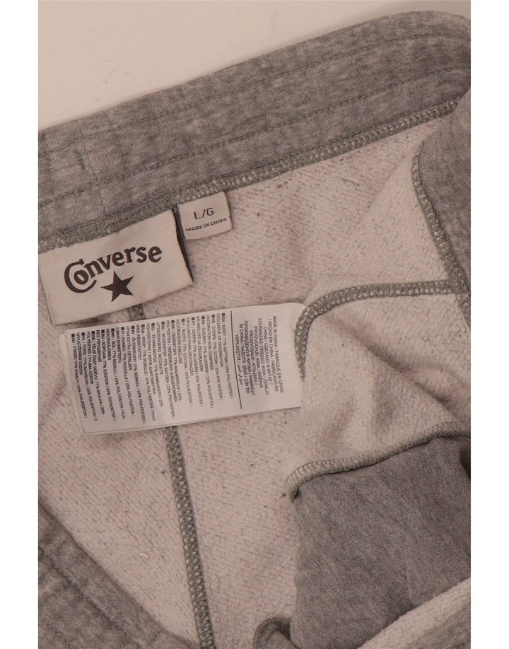CONVERSE træningsbukser til kvinder Joggers UK 16 Large Grey Flecked