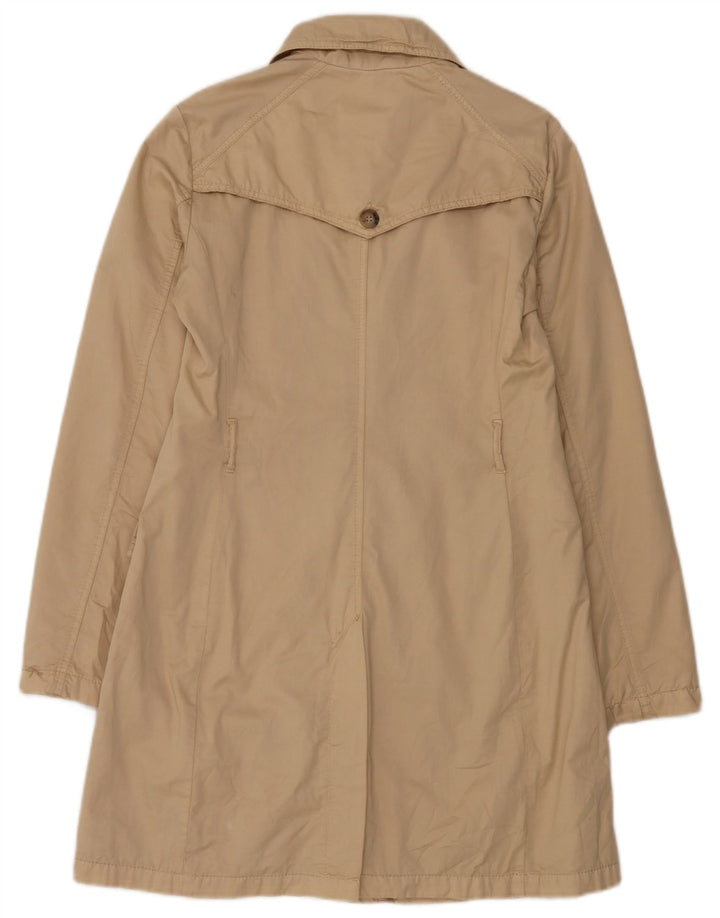 Sisley Trench Coat til kvinder IT 44 Medium Beige Bomuld