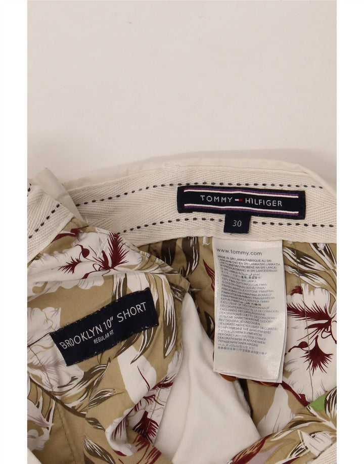 TOMMY HILFIGER Brooklyn Chino Shorts til mænd W30 Medium White Bomuld