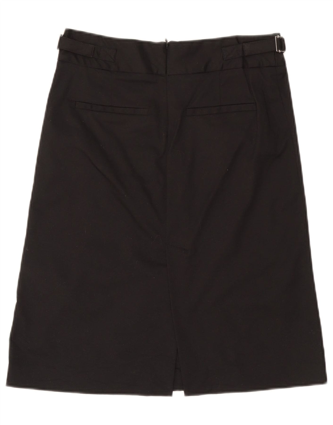 Zara A-line nederdel til kvinder XS W24 Sort bomuld