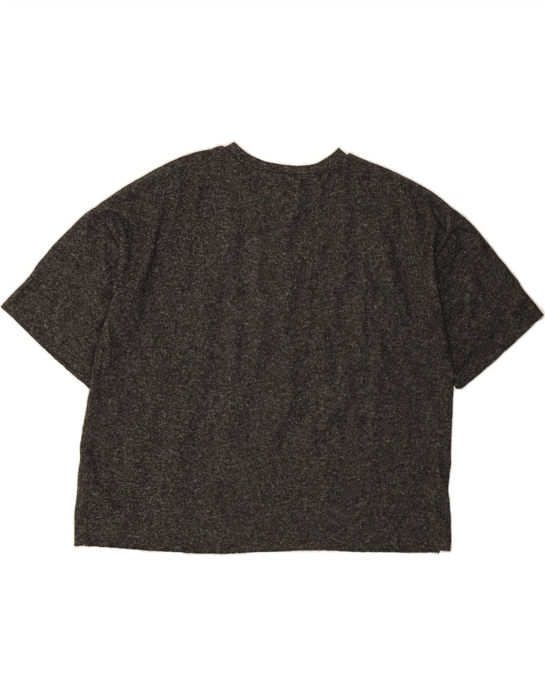 ZARA Womens Oversized T-Shirt Top UK 16 Large Grey Spotted Polyester Vintage Zara and Second-Hand Zara from Messina Hembry 
