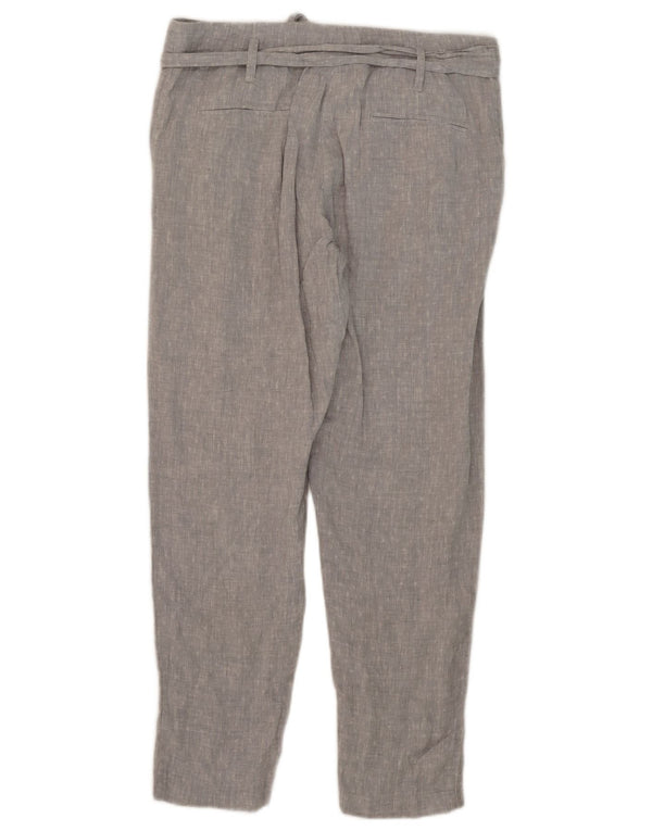 Marks & Spencer koniske Chinobukser til kvinder UK 12 Medium W34 L29 Grå