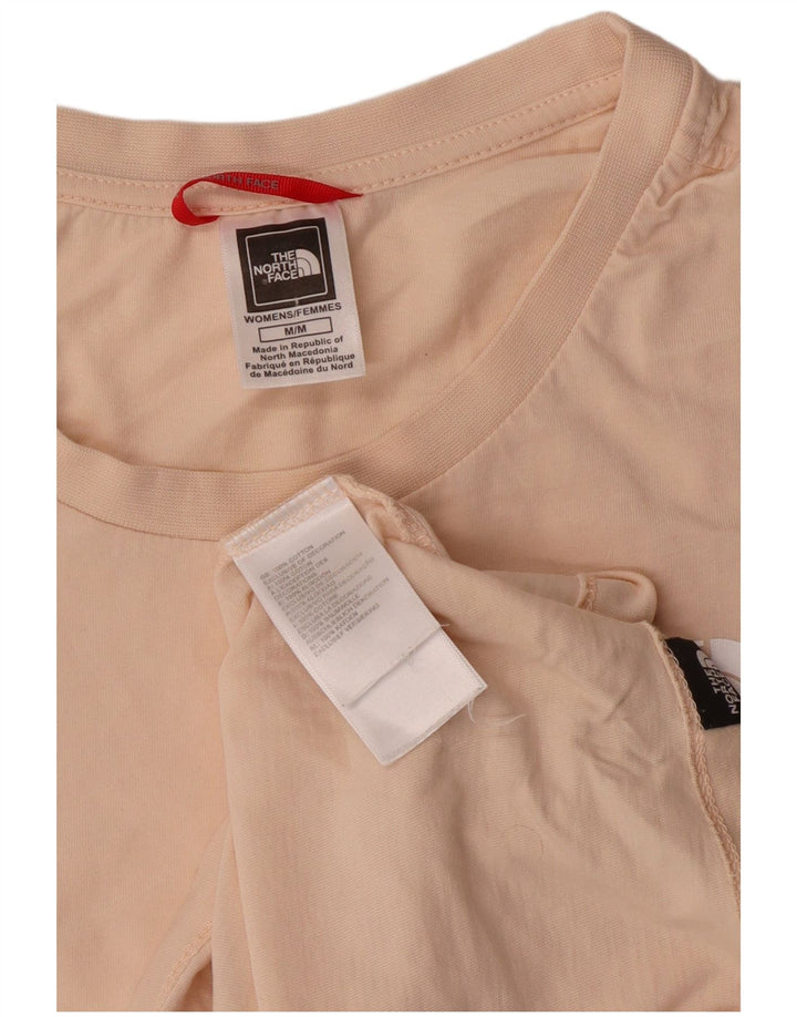 The North Face Herre Grafisk T-Shirt Top UK 14 Medium Beige Bomuld