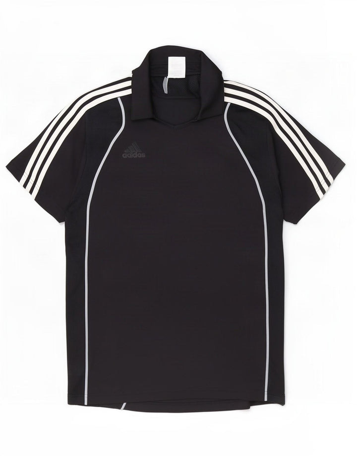 Adidas Herre Clima 365 Polo Shirt Stor Sort Polyester