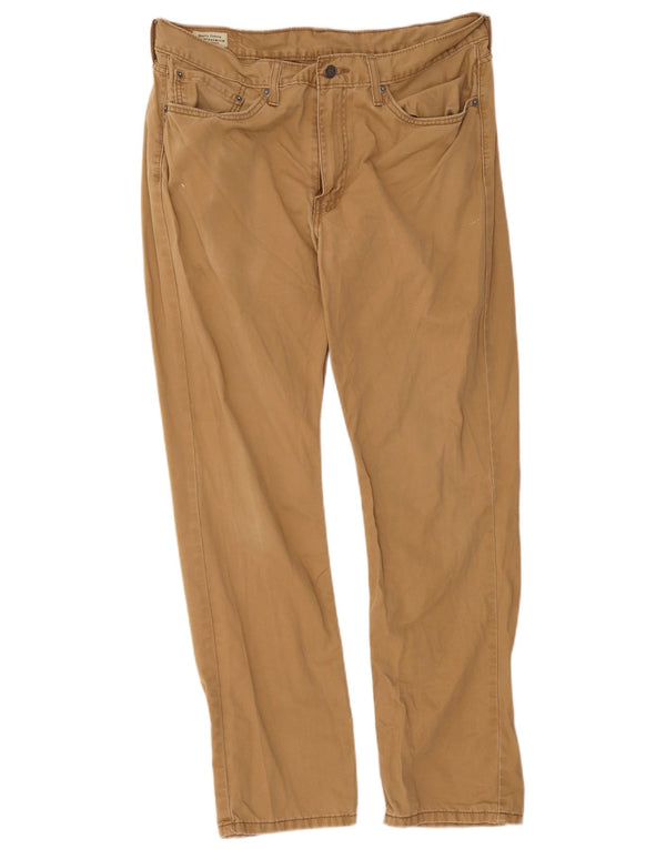 Levi's Dame 511 Slim Fit Casual Bukser W36 L32 Beige Bomuld