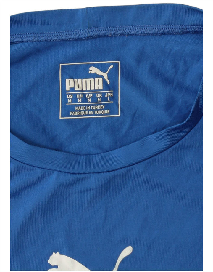 PUMA Herre T-Shirt Top Medium Blå