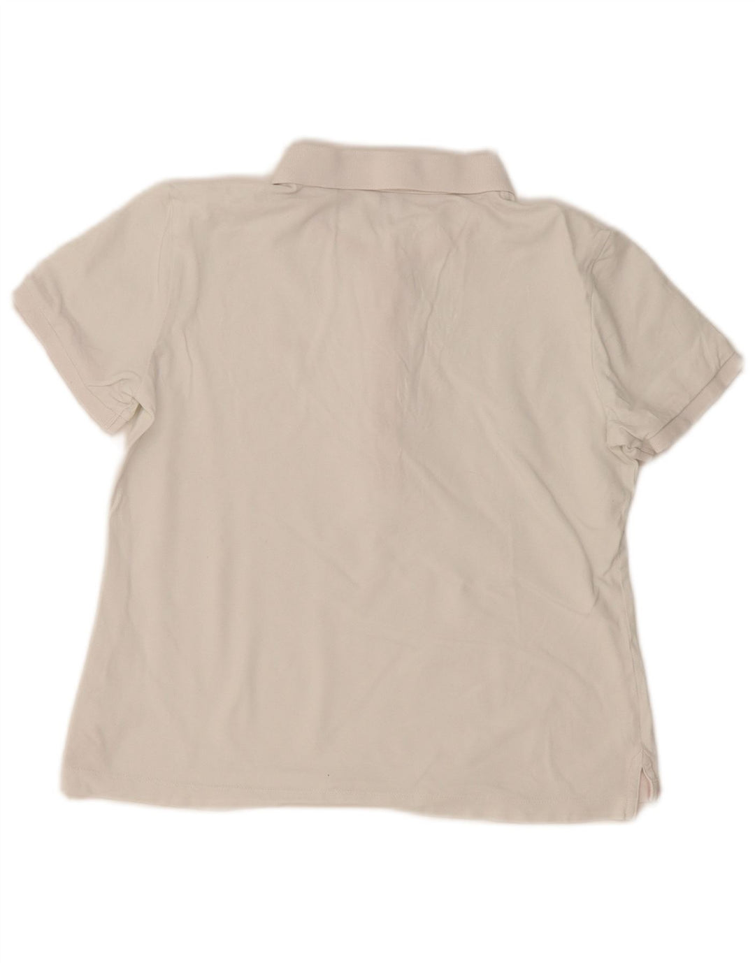 Gant Dame Polo Shirt UK 14 Medium White