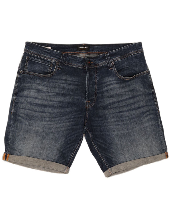 JACK & JONES Herre Denim Shorts 2XL W42 Blå Bomuld