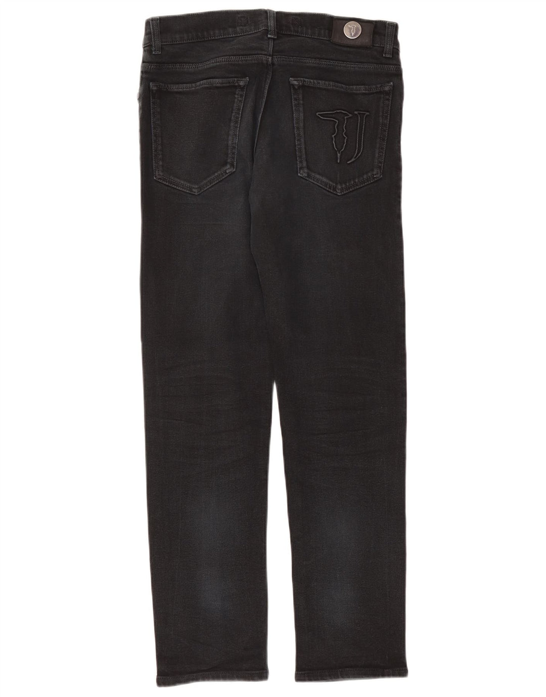 Trussardi Straight Jeans til mænd W34 L30 Sort