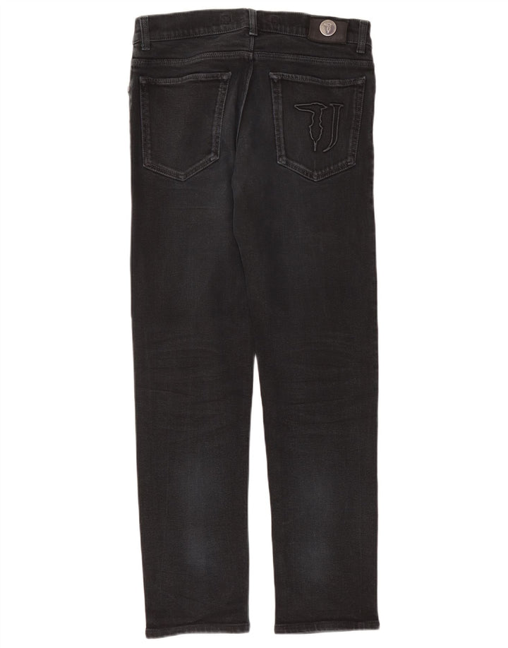 Trussardi Straight Jeans til mænd W34 L30 Sort