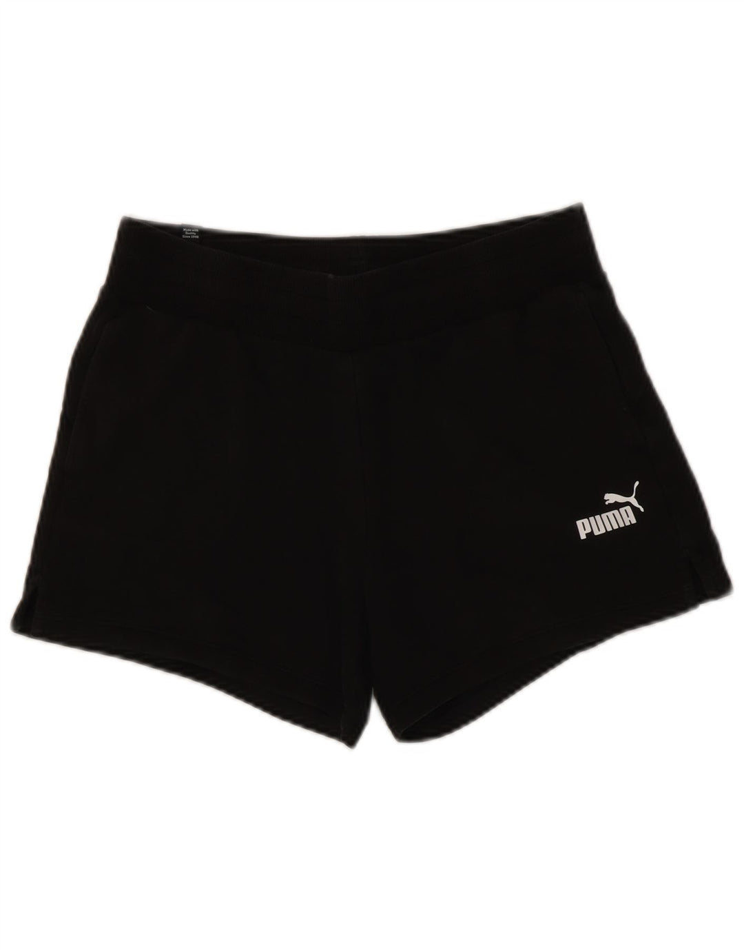 Puma Sportshorts til kvinder UK 14 Medium Sort Bomuld