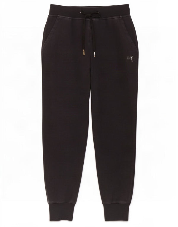 Fila træningsdragt til kvinder Joggers UK 10 Small Black Bomuld