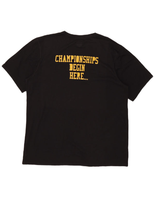 Russell Athletic Herre Tigers Grafisk T-Shirt Top XL Sort