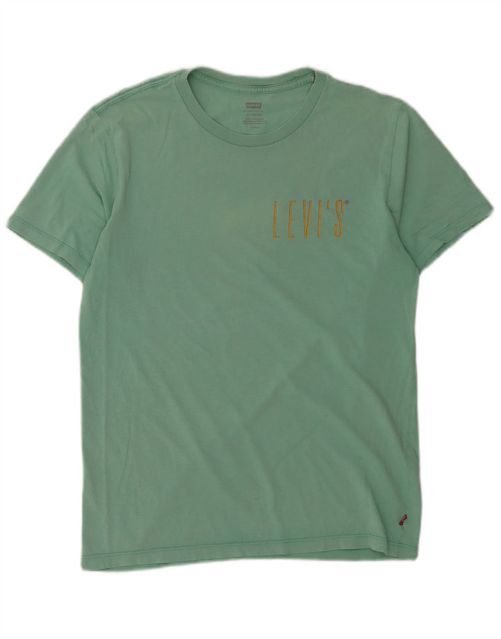 Levi's Herre grafisk T-shirt Top Lille Grøn