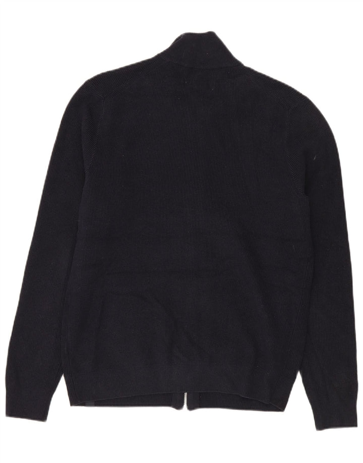 Marks & Spencer herre cardigan sweater Medium marineblå polyester