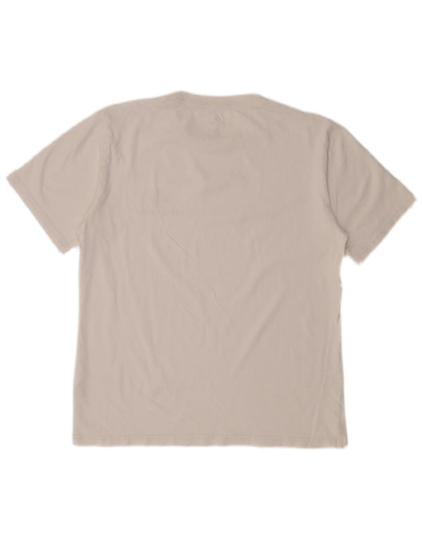 Converse T-Shirt Top UK 14 Medium Hvid