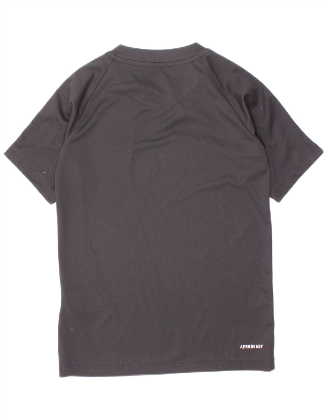 Adidas Boys Aeroready T-Shirt Top 7-8 år Sort Polyester