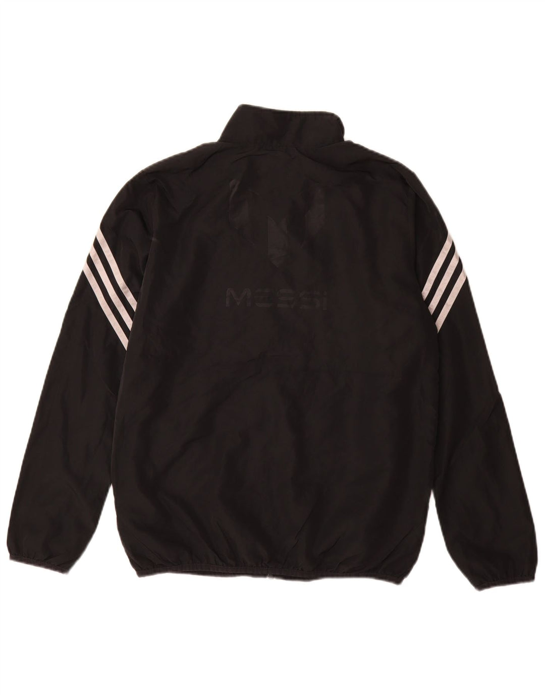 Adidas piger MESSI grafisk træningsdragt topjakke 13-14 år sort polyester