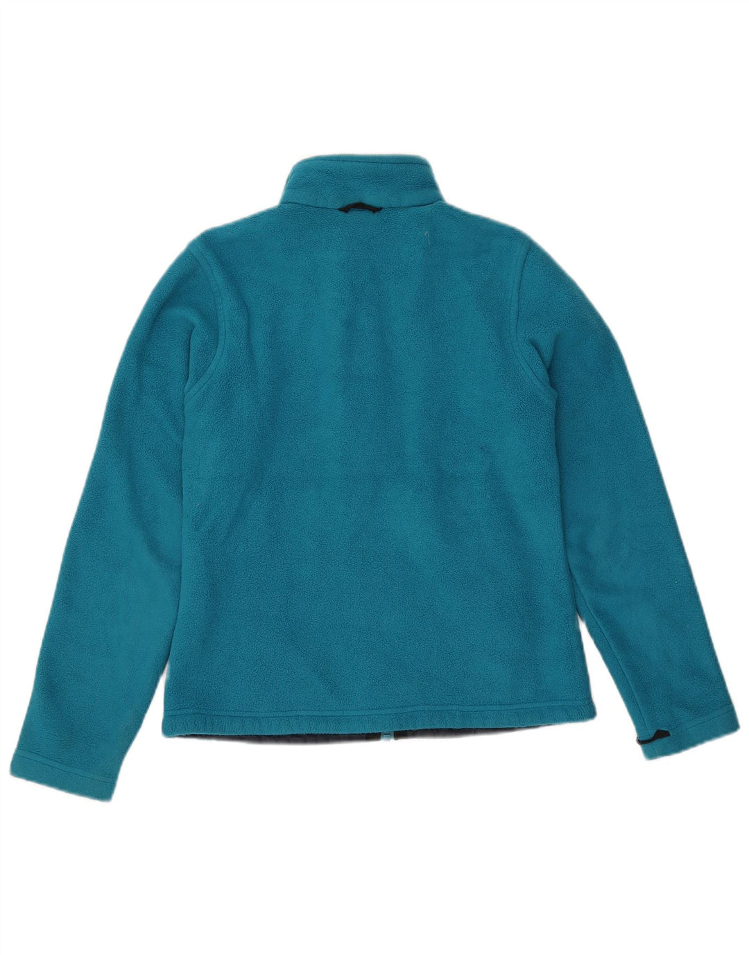 Jack Wolfskin Dame Liner Fleece Jacket UK 10 Small Blue Polyester