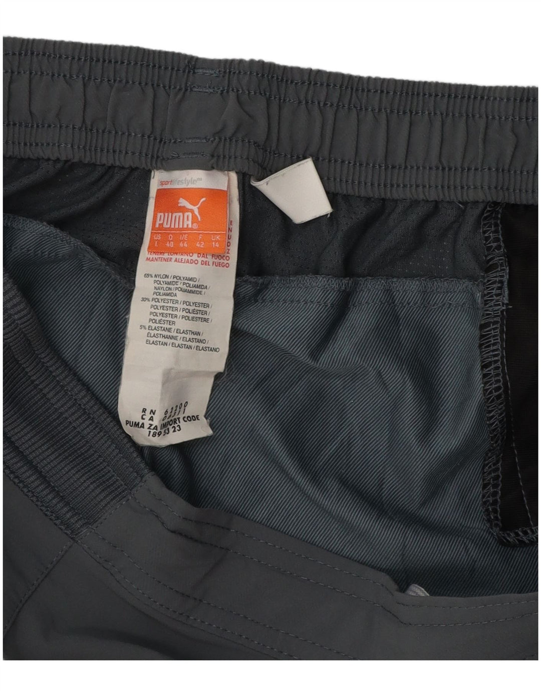 Puma Sportsshorts til kvinder UK 14 Large Grå Polyester