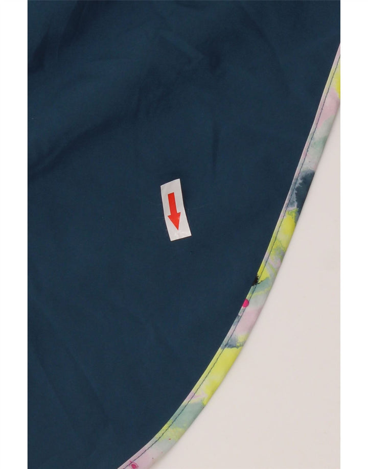 New Balance Graphic Sports Shorts til kvinder UK 14 Medium Blue Polyester