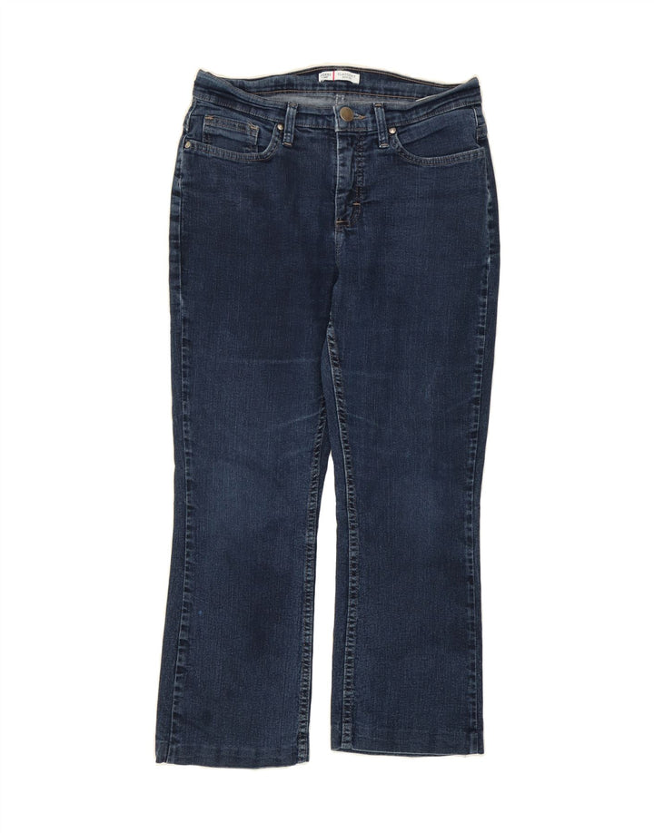 LEE Womens Riders Classic Fit Bootcut Jeans US 8 Medium W28 L24 Navy Blue Vintage Lee and Second-Hand Lee from Messina Hembry 