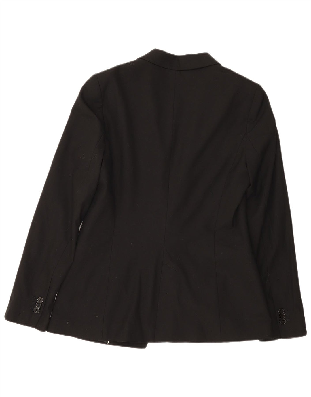ZARA Womens 1 Button Blazer Jacket EU 40 Medium Black