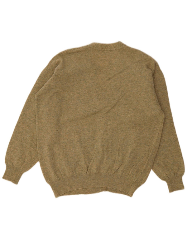 Vintage herre cardigan sweater XL Grøn uld
