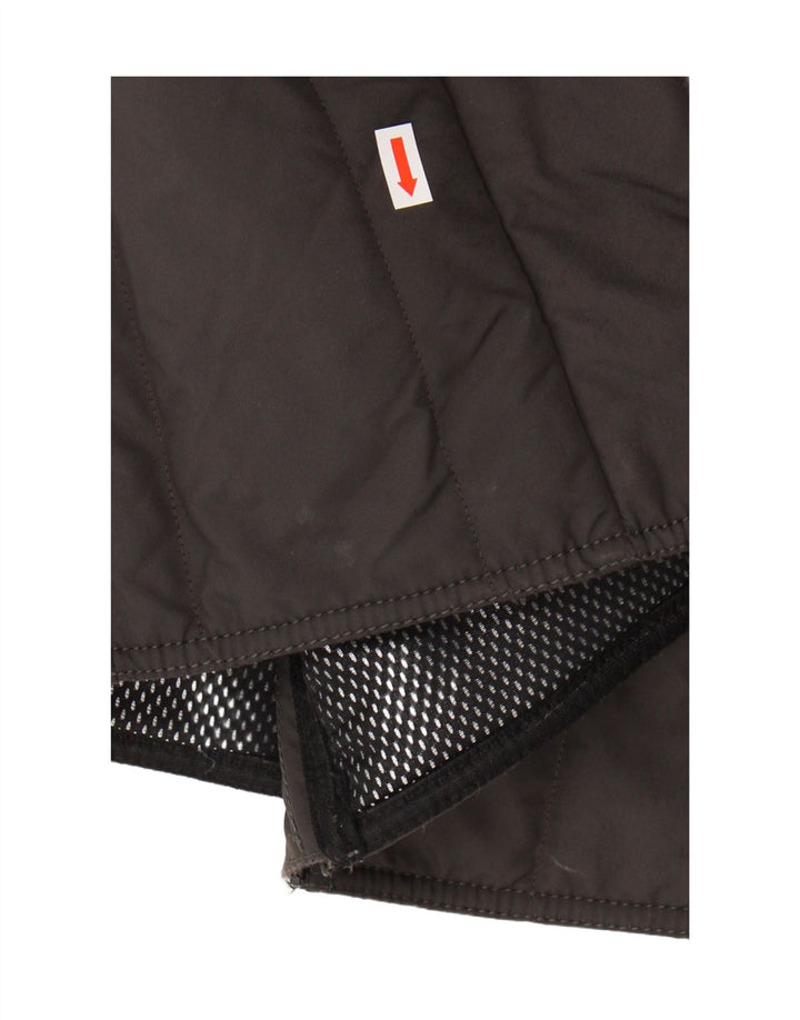 Refrigiwear Dame Hætte Polstret Frakke IT 46 Stor Khaki Nylon