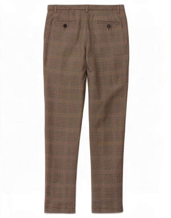 Massimo Dutti Chinobukser til kvinder EU 38 Small W28 L30 Grå Hundstød