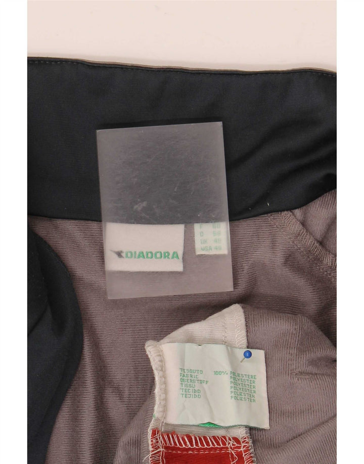Diadora Herre træningsdragt Topjakke UK 48 2XL Grå Colourblock Polyester