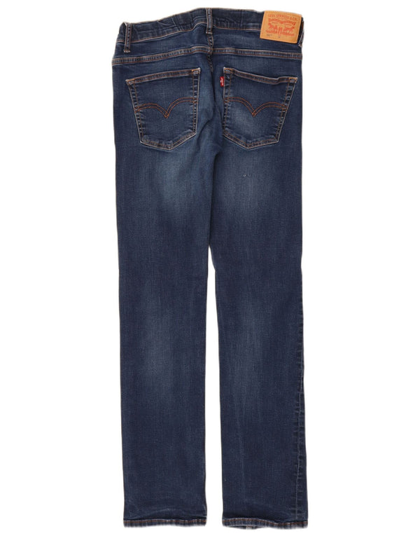 Levi's Boys 511 Slim Jeans 15-16 år W28 L31 Blå Bomuld