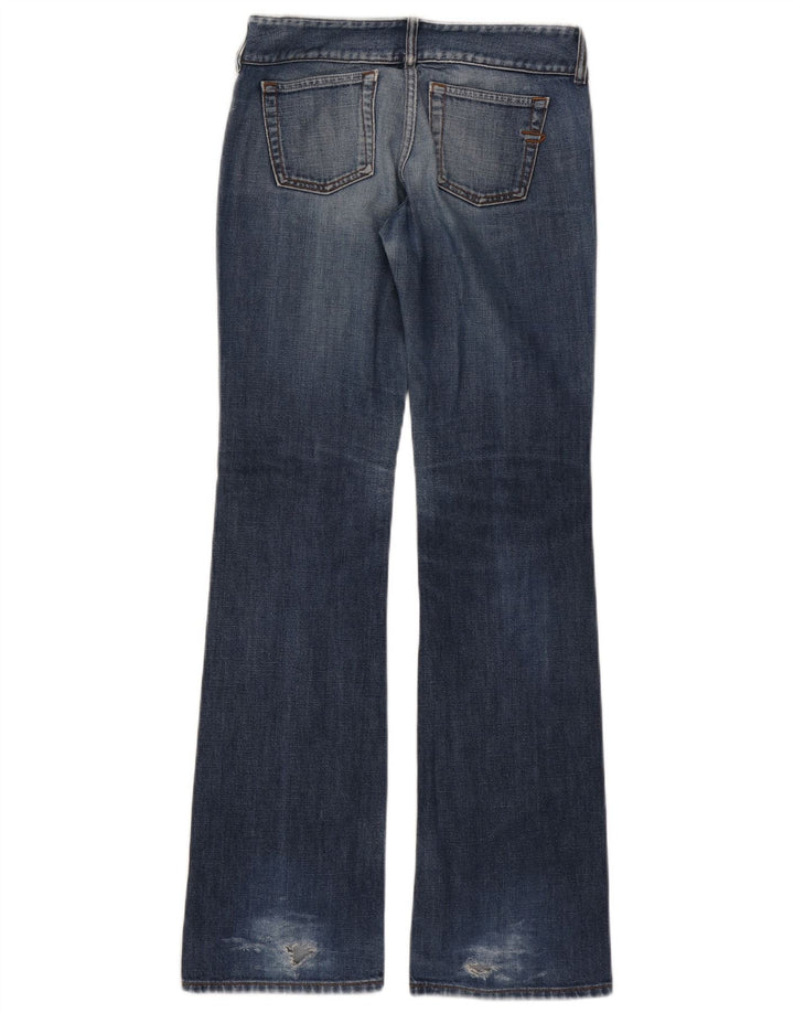 Diesel Dame Bootcut Jeans W27 L33 Blå Bomuld