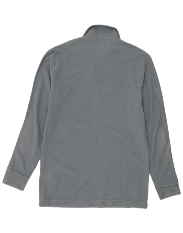 Campagnolo herre lynlås hals fleece jumper stor grå polyester