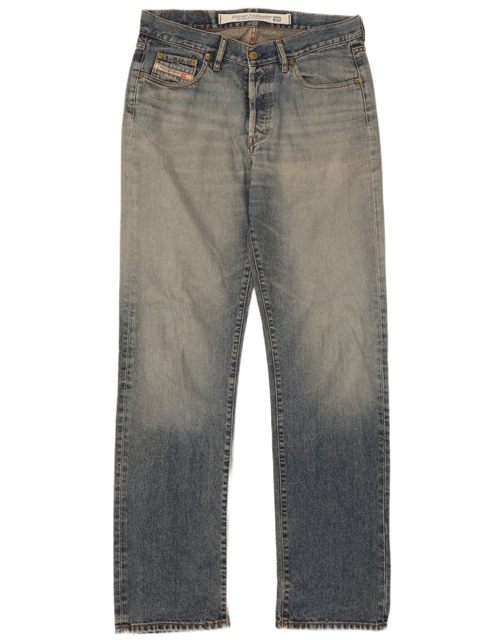 Diesel Straight Jeans til mænd W33 L35 Blå Bomuld