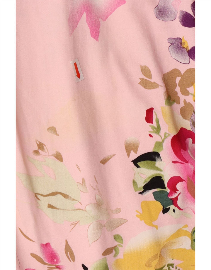 THE PRETTY DRESS COMPANY Dameskedekjole UK 14 Large Pink Floral