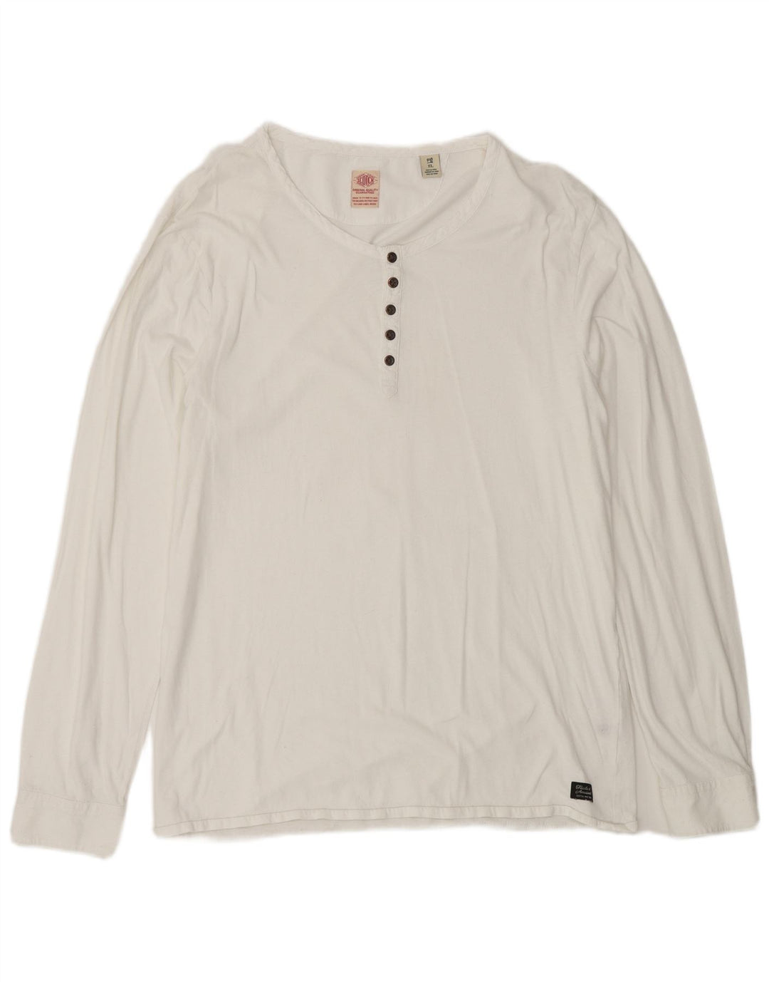 Scotch & Soda Dame Top Langærmet UK 18 XL Hvid