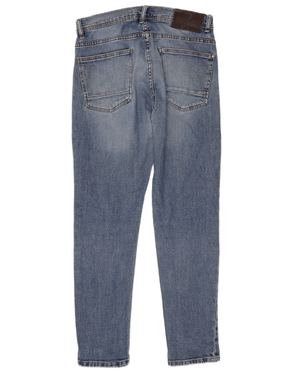Zara Herre Skinny Jeans EU 42 Large W32 L30 Blå