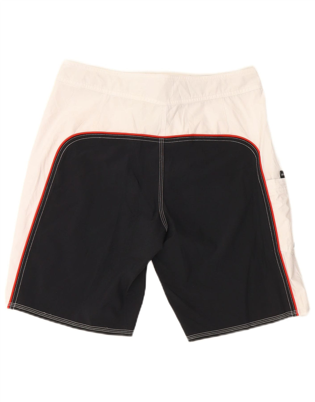 Quiksilver Herre Surfsilk svømmeshorts Small White Colourblock
