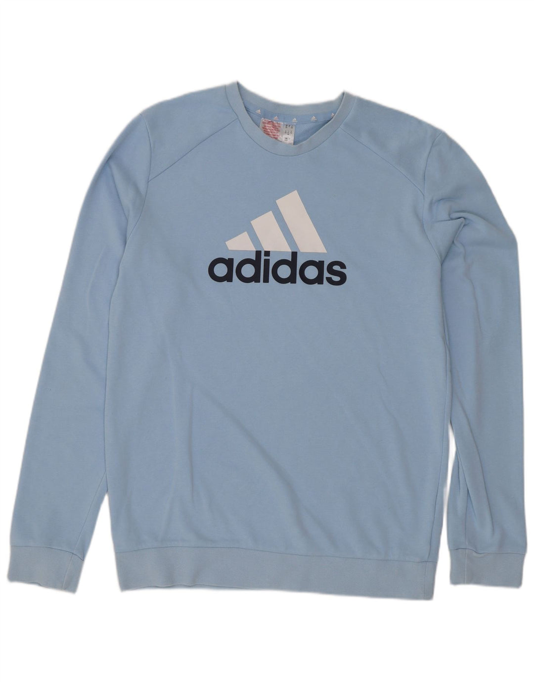 Adidas Boys Graphic Sweatshirt Jumper 15-16 år Blå Bomuld