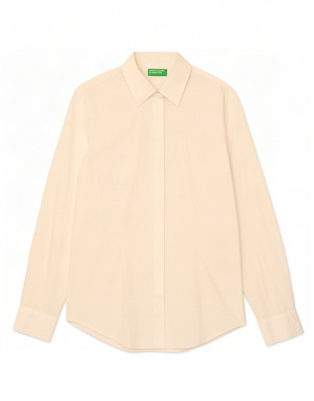Benetton Dameskjorte UK 12 Medium White